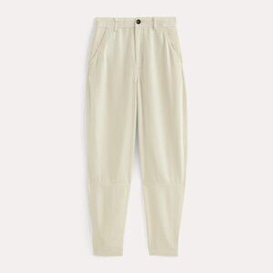 Everlane Women's Chino in Buttersoft in Bone White, Size 4